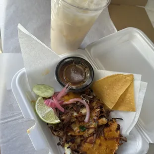 Queda birria tacos very delicious