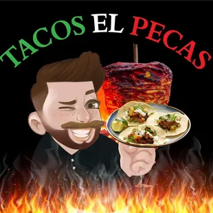 Authentic street tacos Mexican food