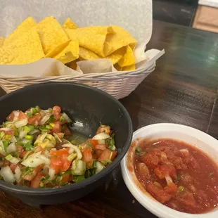 Pico De Gallo Chips and Salsa