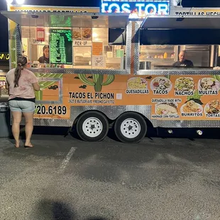 Their taco truck on Ashlan/Fresno