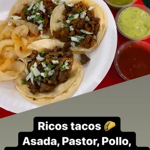 tacos, food