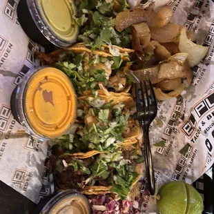 5 tacos Sampler Plus