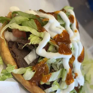 Sope de asada