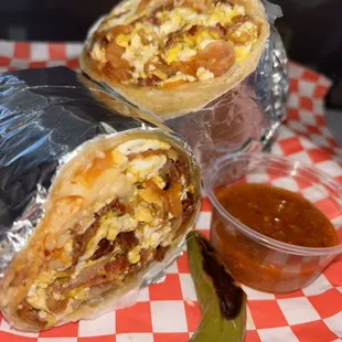 Breakfast burrito