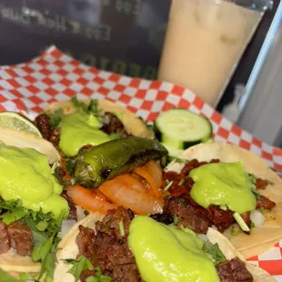 Tacos &amp; horchata