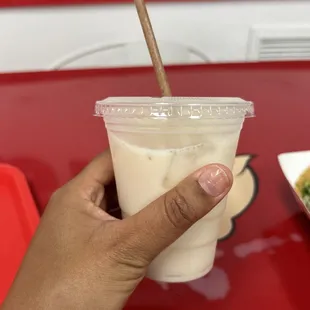 Horchata was decent. $6 for a pretty small cup