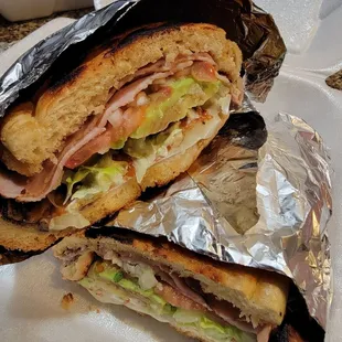 Torta de jamon con todo