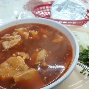 Menudo is now served on the regular menu!