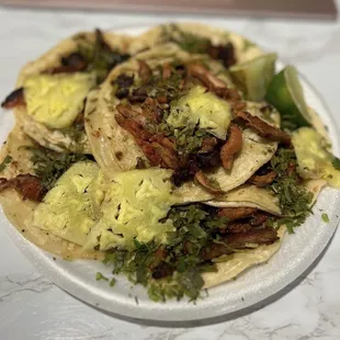 a plate of food