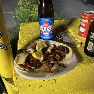 Best Al Pastor tacos in San Jose.   Disclaimer: they don&apos;t sell Pliny.