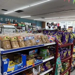 a view of a grocery store