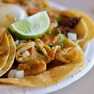 🌮Tripas Taco $2.15)🌮