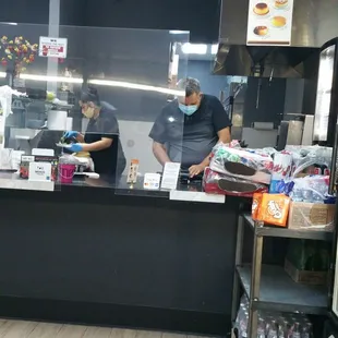 Menu counter