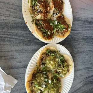 Carne asada tacos