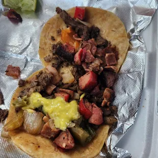 Tacos de alambre