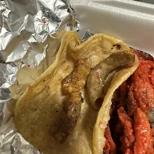 Casi se quedaban sin tripa