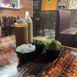 sushi and sashimi, interior