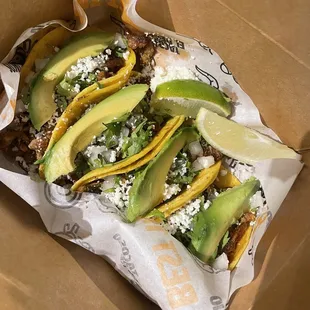 Mini Tacos (4) Al pastor