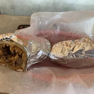 Asada burrito