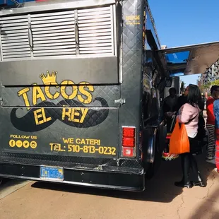 tacos, outside