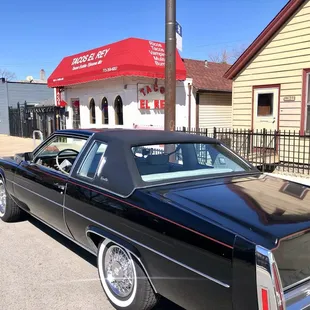 In front with my 1979 Cadillac Coupe Deville