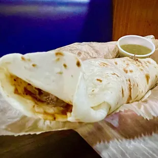 Sirloon Tip Burrito