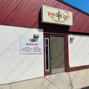 restaurant exterior.