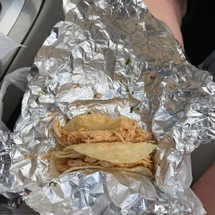 Great chicken tacos!