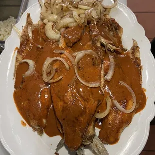 Guachinango zarandeado