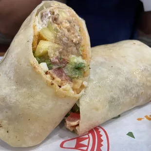 Pork taco - fatty and tough