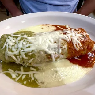 Tricolor burrito