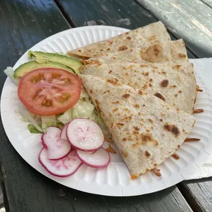 Chicken quesadillas