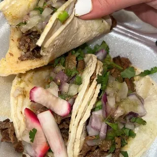 Carne asada tacos