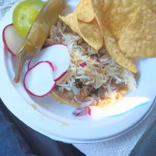 Carne asada taco $3.50