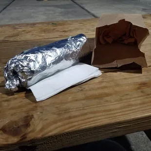 Regular burrito