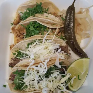 Tacos de asada
