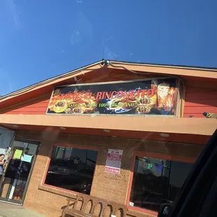 the front of a restaurant