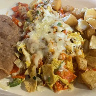 &quot;Chilaquiles plate &quot;