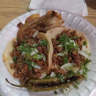Tacos de tripas