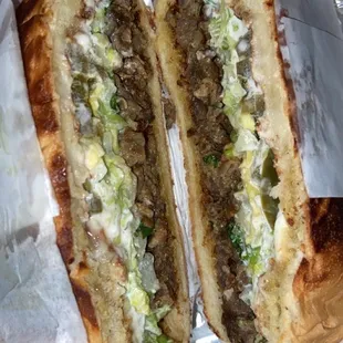 Carne asada torta