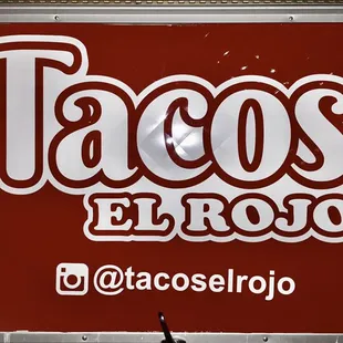 Follow us on Instagram @tacoselrojo