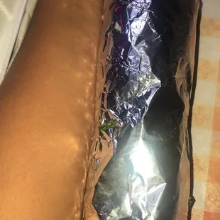 HUGE California burrito