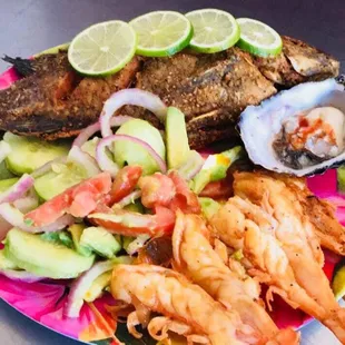 Mojarra frita