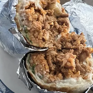 Chicken Burrito.