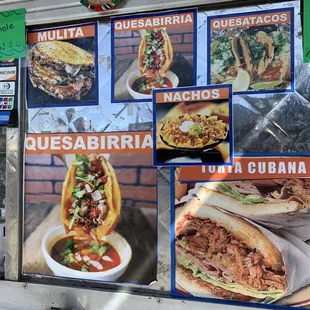 They have birria! I couldn&apos;t find the rest of the menu or their prices