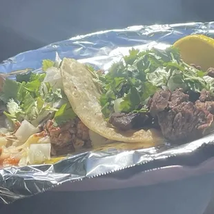 Tacos de Lomo.  Steak tacos
