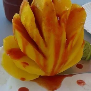 Mango con chamoy