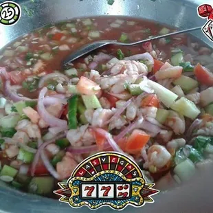 Ceviche de camarón