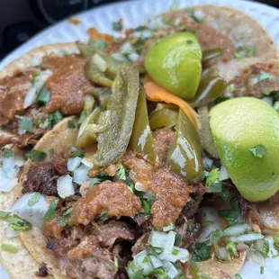 Amazing tacos ready to bring joy to my life