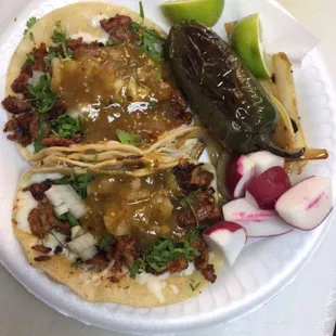 Tacos al pastor.